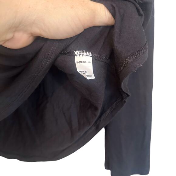Apt 9 long sleeved soft mineral black top size XL - Picture 4 of 6